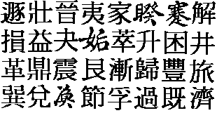 Chinese Hexagrams